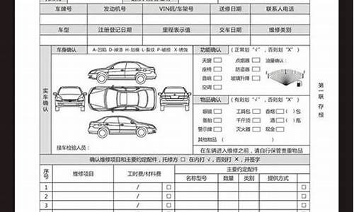 二手车质检报告-二手车质检单